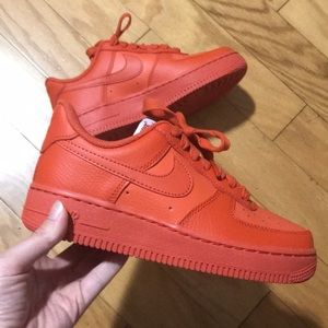 Fire Orange Nike Air Force 1